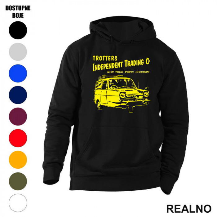 Yellow Van - Only Fools And Horses - Mućke - Duks sa džepovima Yellow Van - Only Fools And Horses - Mućke - Duks sa džepovima