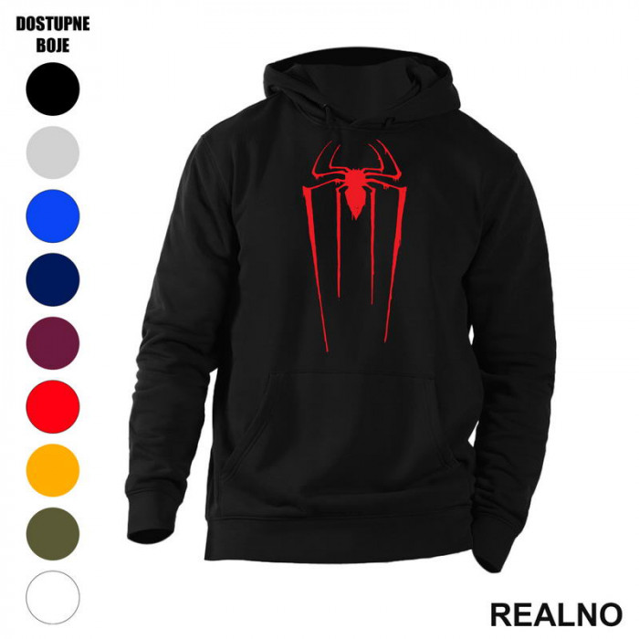 Red Logo - SpiderMan - Duks sa džepovima