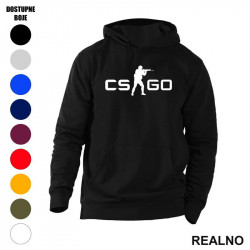 CS Go Logo With Sniper - Counter - Strike - CS - Duks sa džepovima CS Go Logo With Sniper - Counter - Strike - CS - Duks sa džepovima