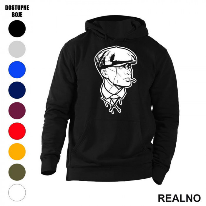 Thomas Shelby Modern Portrait - Peaky Blinders - Duks sa džepovima