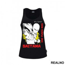 Saitama Yellow Splash - One Punch Man - Majica Saitama Yellow Splash - One Punch Man - Majica