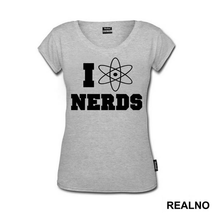 I Love Nerds - Geek - Majica