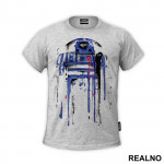 R2D2 Spilling Color - Star Wars - Majica