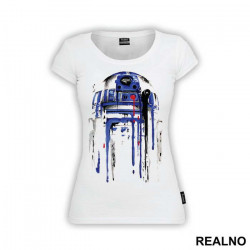 R2D2 Spilling Color - Star Wars - Majica
