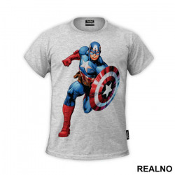 Running - Captain America - Avengers - Majica Running - Captain America - Avengers - Majica