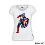 Running - Captain America - Avengers - Majica