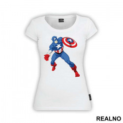 Attack - Captain America - Avengers - Majica