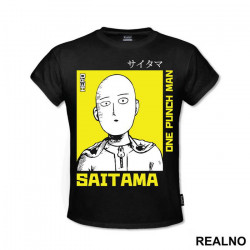 Saitama Hero Yellow - One Punch Man - Majica Saitama Hero Yellow - One Punch Man - Majica