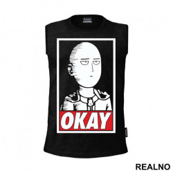 Okay - One Punch Man - Majica Okay - One Punch Man - Majica