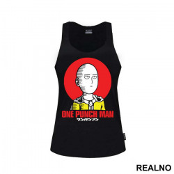 Saitama Red Moon OK - One Punch Man - Majica Saitama Red Moon OK - One Punch Man - Majica