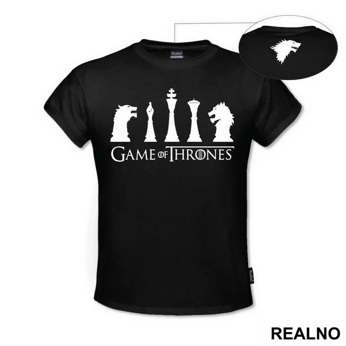 Five Chess Pieces - Game Of Thrones - GOT - Majica