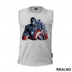 Splashing Color - Captain America - Avengers - Majica