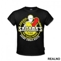 Saitama's Hero Training Program - One Punch Man - Majica Saitama's Hero Training Program - One Punch Man - Majica