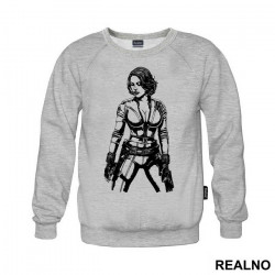 Drawing - Black Widow - Avengers - Duks