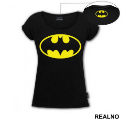 Logo - Black And Yellow - 1966 - Batman - Majica