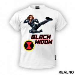 Logo - Black Widow - Avengers - Majica Logo - Black Widow - Avengers - Majica