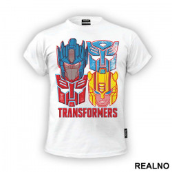 RGB Split Optimus Prime And Bumblebee - Transformers - Majica