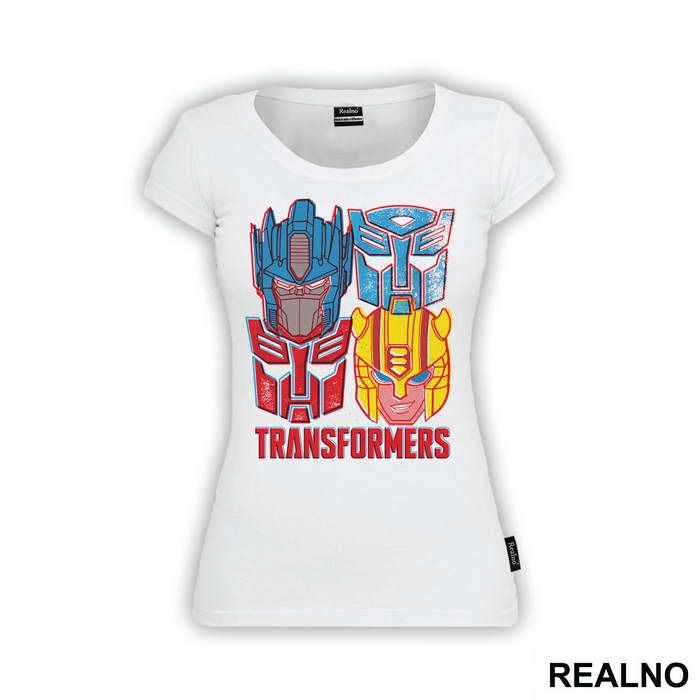 RGB Split Optimus Prime And Bumblebee - Transformers - Majica