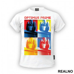 Optimus Prime Retro Art - Transformers - Majica