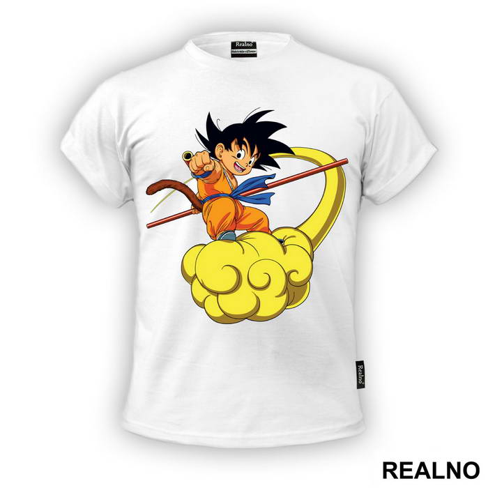 Kinto'un - Goku - Dragon - Ball - Majica