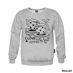 I Love Coffee - Kafa - Duks