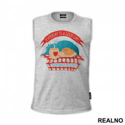 Everyday Is Good Day With Donuts And Coffee - Kafa - Majica