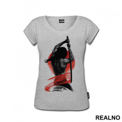 Wielding His Sword - Samurai - Majica