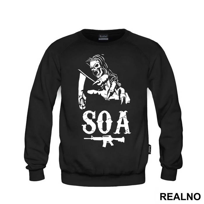 Logo With AK - 47 - Sons Of Anarchy - SOA - Duks
