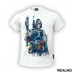 Boba Fett - Badass - Star Wars - Majica