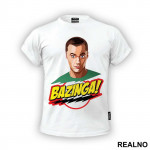 Sheldon - Bazinga - The Big Bang Theory - TBBT - Majica