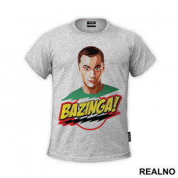 Sheldon - Bazinga - The Big Bang Theory - TBBT - Majica