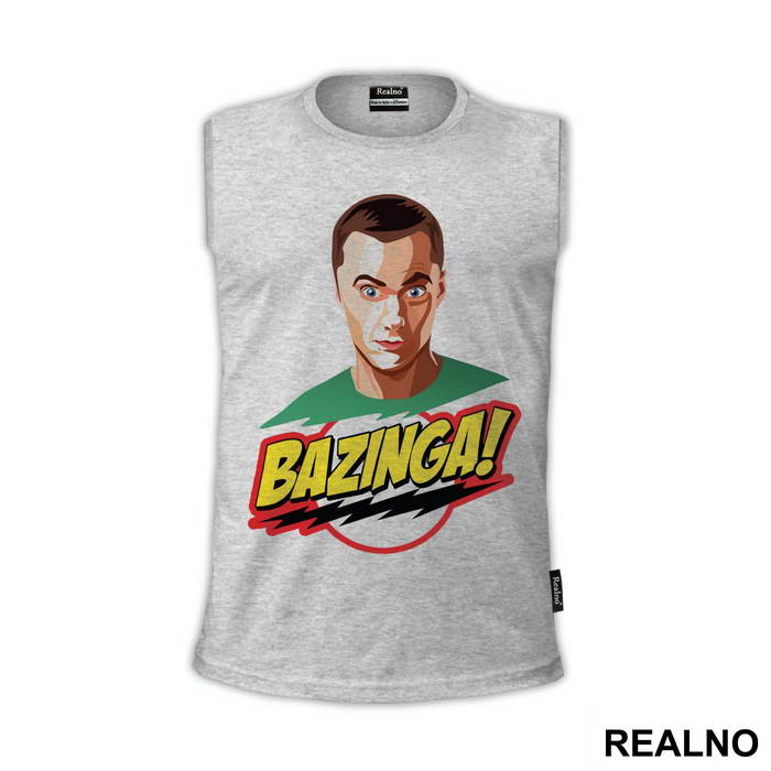 Sheldon - Bazinga - The Big Bang Theory - TBBT - Majica