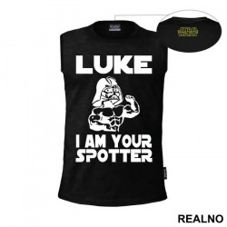 Luke, I'm Your Spotter - Trening - Majica Luke, I'm Your Spotter - Trening - Majica