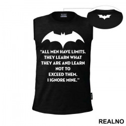 OUTLET - Crna bez rukava muška majica veličine M - Trening