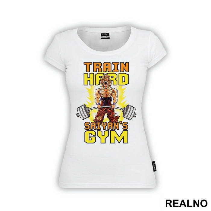 Train Hard Saiyan's Gym - Trening - Majica