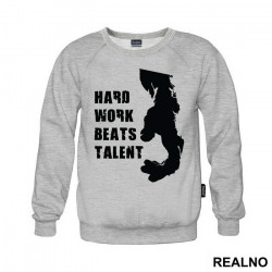 Hard Work Beats Talent - Trening - Duks Hard Work Beats Talent - Trening - Duks