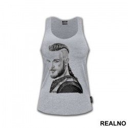 Ragnar Lothbrok Drawing - Vikings - Majica Ragnar Lothbrok Drawing - Vikings - Majica