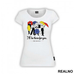 I'll Be There For You, Umbrella Colors - Friends - Prijatelji - Majica