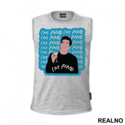 I'm Fine Drinking Wine - Friends - Prijatelji - Majica