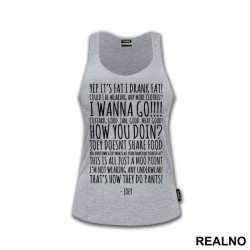 Yep It's Fat I Drank Fat - Friends - Prijatelji - Majica