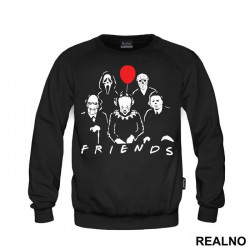Monster Friends - Billy The Puppet - Pennywise - Jason Voorhees - Michael Myers - Ghostface - Friends - Prijatelji - Duks
