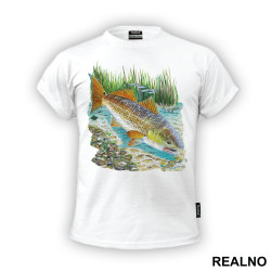 Fish In A River - Pecanje - Fishing - Majica