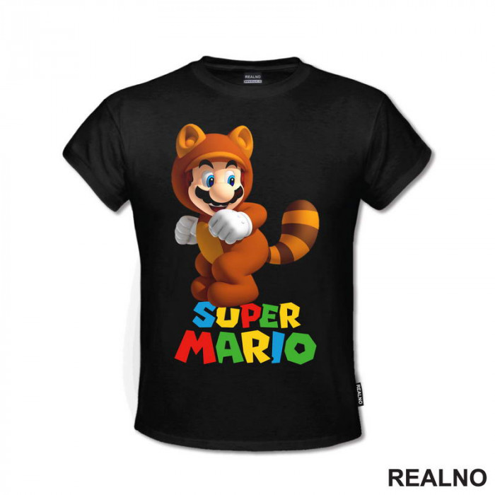 Rakun  - Super Mario - Majica