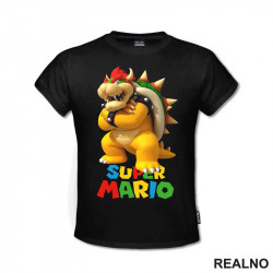 Bauzer se smeje - Super Mario - Majica