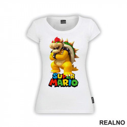 Bauzer se smeje - Super Mario - Majica