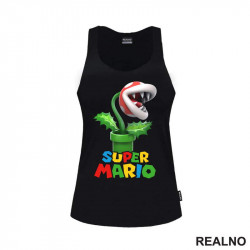 Biljka pirana - Super Mario - Majica