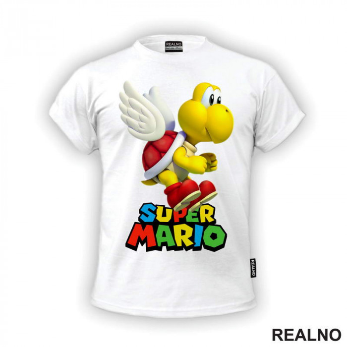 Leteća kornjača - Super Mario - Majica