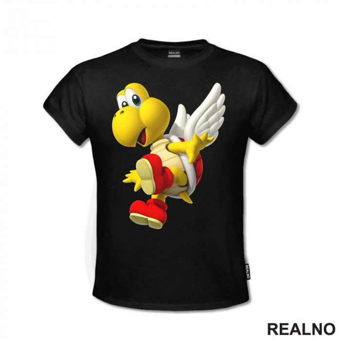 Crvena leteća kornjača - Super Mario - Majica