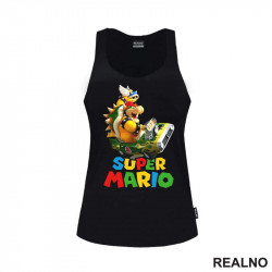 Bauzer vozi karting - Super Mario - Majica