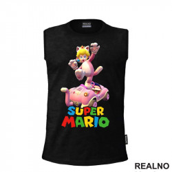 Princeza Breskvica - Mačka - Cat Peach - Super Mario - Majica